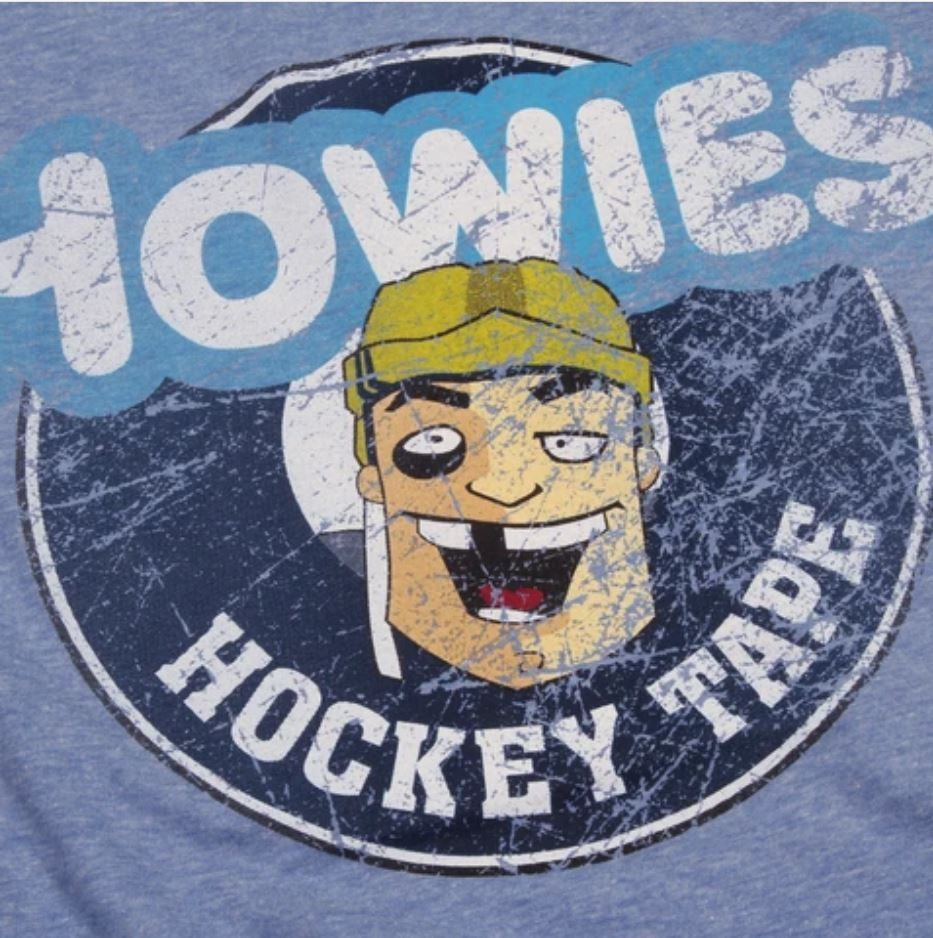 T-Shirt Howies Hockey Hometown vintage blau, Eishockdey T-Shirt